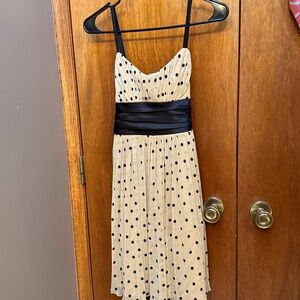 City Studio Beige and Gold Dress